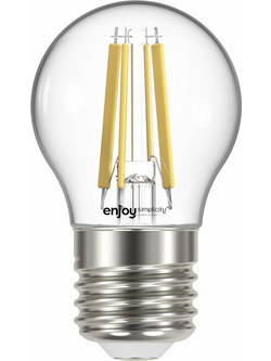 EL822840 | EL822840 | LED FILLAMENT CLEAR|P45 4W(40w) E27|4000k|470lm|enjoysimplicity(TM)