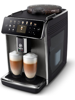 Philips Saeco Granaroma SM6582/10 Black Αυτόματη Μηχανή Espresso 1500W 15bar με Μύλο