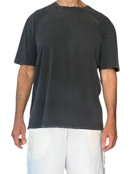 Bigbong Stone Washed T-shirt Black 107-STONE-BLK
