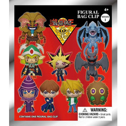 Monogram Yu-Gi-Oh Series 1 3D PVC Bag Clips Μπρελόκ