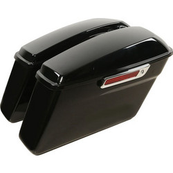 Βαλίτσες Standard saddlebag set. Black για Harley Davidson 14-23 Touring