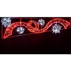 Διακοσμητικό Φωτιστικό RIBBON BALLS Δεξί X1751224116R