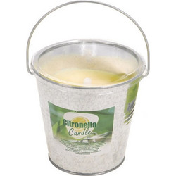 Κερί Citronella για Κουνούπια Gardalux σε Μεταλλικό Κουβά 10x10 cm 420000070