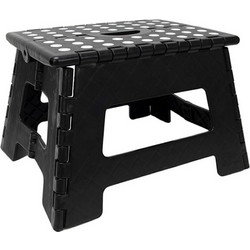 Σκαμπό Gardalux Πτυσσόμενο 29 x 22 x 22 cm Black 23375362