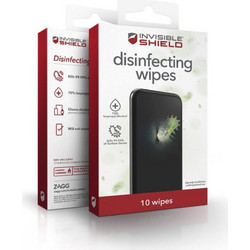 ZAGG InvisibleShield(R) Αντιβακτηριδιακά Μαντηλάκια 10τμχ