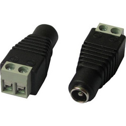 FOLKSAFE βύσμα τροφοδοσίας DC θηλυκό DCFC, 5.5x2.1mm, σε κλέμα, 5τμχ