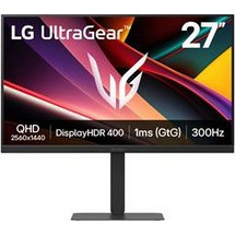 LG 27G640A-B computer monitor 68.6 cm (27'') 2560 x 1440 pixels 2K Ultra HD LED Tabletop Black