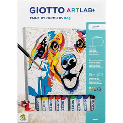Σετ Δημιουργίας Giotto Art Lab Paint by Numbers Dog F585100