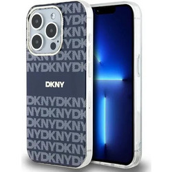 DKNY IML Mono & Stripe MagSafe Back Cover Blue (iPhone 15 Pro Max)