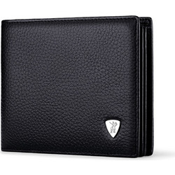Δερμάτινο Ανδρικό πορτοφόλι William Polo 213 black