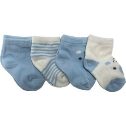 Gamberritos Καλτσάκια Newborn Σετ 4τμχ. Σιέλ