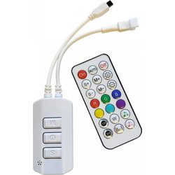 Aca Light REMOTR CONTROL+CONTROLLER 24V RGB 10M DIGITAL STRIPS WITH MUSIC
