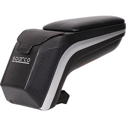 Sparco Τεμπέλης Κονσόλα Χειροφρένου Μαύρη Ασημί SPC4100SV