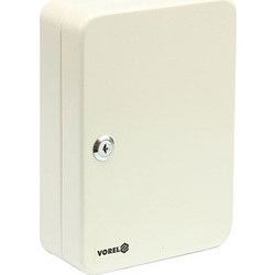 Vorel Κλειδοθήκη τοίχου μπεζ 48 θέσεων 250x180x80mm 78434