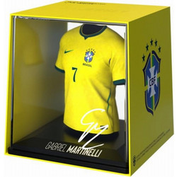 FanCollex: My Jersey - World Cup 2026: Brazil - Martinelli Υπογεγραμμένη Ρέπλικα Jersey (9cm)