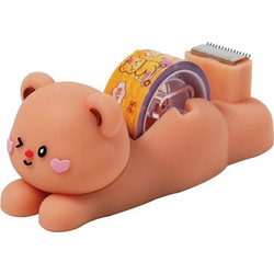 *ΒΑΣΗ ΣΕΛΟΤΕΙΠ ΓΡΑΦΕΙΟΥ GIM 1,8CMX10M HAPPY LIFE ORANGE BEAR 300-01372