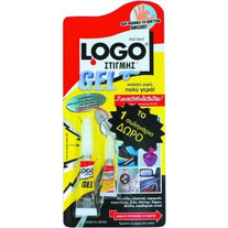 LOGO κόλλα gel 2gr + δώρο LOGO κόλλα micro 1gr