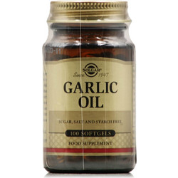 Solgar Garlic Oil 100 Μαλακές Κάψουλες