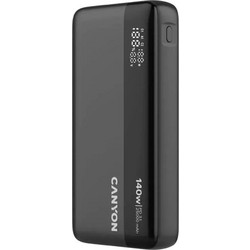 Canyon OnPower 240 Power Bank 25000mAh 140W με 1 Θύρα USB-A & 2 Θύρες USB-C Power Delivery Grey