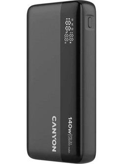 Canyon OnPower 240 Power Bank 25000mAh 140W με 1 Θύρα USB-A & 2 Θύρες USB-C Power Delivery Grey