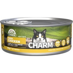 Charm Fresh Chicken Soft Pate Κονσερβάκι Γάτας από Φρέσκο Κοτόπουλο Πατέ 85gr