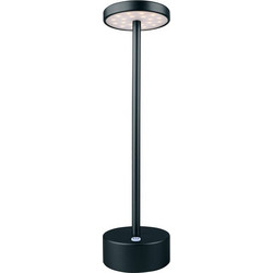 Darwin DRW-220B Μαύρο Επαναφορτιζόμενο Φωτιστικό LED 3.5W 30cm Φυσικό Λευκό