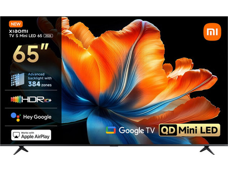 Xiaomi TV S Mini LED 2026 Smart Τηλεόραση 65" 4K UHD Mini LED HDR (2026)