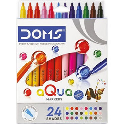 Doms Μαρκαδόροι Νερού 24τμχ. Ψιλής Γραφής 2.5mm 80611