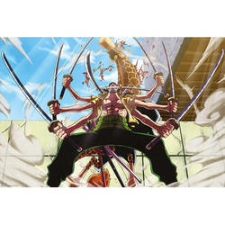 Αφίσα Zoro VS Kaku (91x61)
