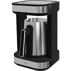 Ηλεκτρικό Μπρίκι Life Tabis 2 - Για Ελληνικό καφέ - 400W - 200ml - Μαύρο/Ασημί 221-0531