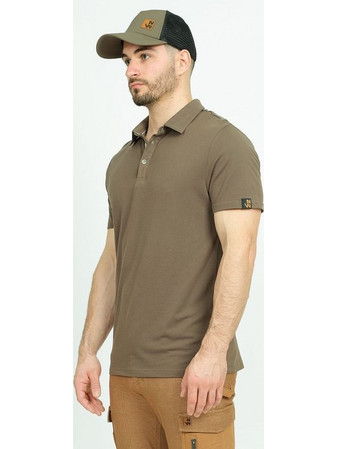 Nine Worths 1172-XL Chuck Μπλούζα Εργασίας Πόλο Χακί NoXL