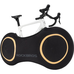 Rockbros D95 Elastic Cover Compatible with 26-29 Inch Gravel, Mountain, City, Road Bikes 700C (71x152 cm) - Black - (Rockbros-510014002)