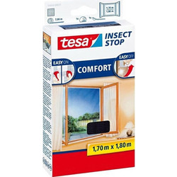 TESA Comfort Insect Stop Αυτοκόλλητη Σταθερή Σίτα Παραθύρου Πλαστική 170x180cm 55914-00021-00