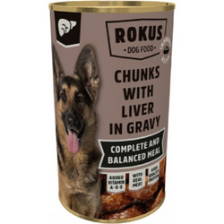 Rokus Chunks with Liver in Gravy 400gr