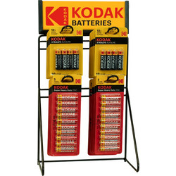 Kodak Μεταλλικό Σταντ Προβολής Μπαταριών Eπιδαπέδιο/Πάγκου 4 Θέσεων