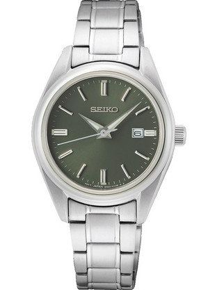 Seiko Γυναικείο Ρολόι με Ασημί Μεταλλικό Μπρασελέ SUR533P1