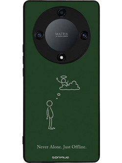 Sonique Men's Edition Θήκη (Honor Magic5 Lite 5G) με Σχέδιο «Never Alone»