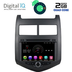 Digital IQ X323M_GPS Ηχοσύστημα Αυτοκινήτου με Οθόνη Αφής 8" USB & Bluetooth & GPS