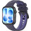 Techsuit W084 Λουράκι Σιλικόνης Purple (Huawei Watch Fit 3 / Fit 4 / Fit 4 Pro / Fit 5 / Fit 5 Pro)