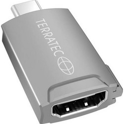 TerraTec Connect C12 Μετατροπέας USB-C male σε mini HDMI female Γκρι