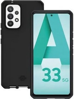 Mobilis Back Cover Υφασμάτινο Μαύρο (Galaxy S23 Ultra) 066037
