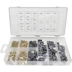 Βίδες + Κλιπ U-TYPE Σετ 170τμχ - U-clip And Screw Assortment Z692911