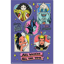 532083 ΑΦΙΣΑ 61Χ91,5ΕΚ. DISNEY VILLAINS