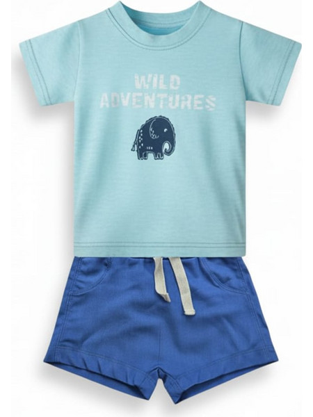 NEK KIDS WEAR 52526 ΒΡΕΦΙΚΟ ΣΕΤ ΓΙΑ ΑΓΟΡΙ ΑΚΟΥΑ ΜΠΛΕ 2ΤΜ ΑΠΟ 0-24 ΜΗΝΩΝ