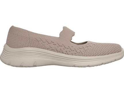 SKECHERS Μπαλαρίνες Bedford - Cheerful Glow Slip-On BEIGE 159252-TPE