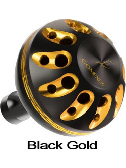 Gomexus Power Knob Aluminum 38mm - Black Gold