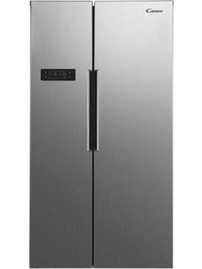 Candy CHSVN 174X Ψυγείο Ντουλάπα 532lt No Frost Υ177xΠ90xΒ66cm Inox