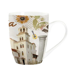 Σετ κεραμική κούπα Souvenir - 12pcs - Paralia - 0034698