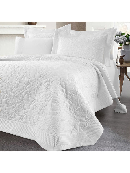 Νυφικό σετ 7 τμχ σε βαλίτσα Rose Art 12500 230x250 Λευκό Beauty Home