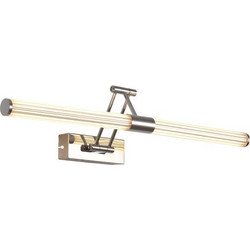 ΦΩΤΙΣΤΙΚΟ ΜΠΑΝΙΟΥ ΣΩΛΗΝΑ LED 18W 4000K ΧΡΩΜΙΟ 60CM 6843 - 6843